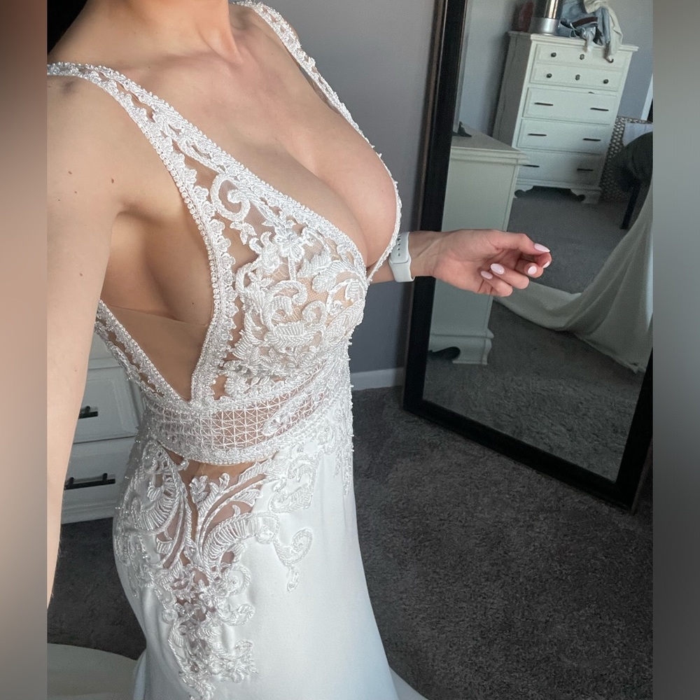 Designer Wedding Dress - Picture 9 of 11
